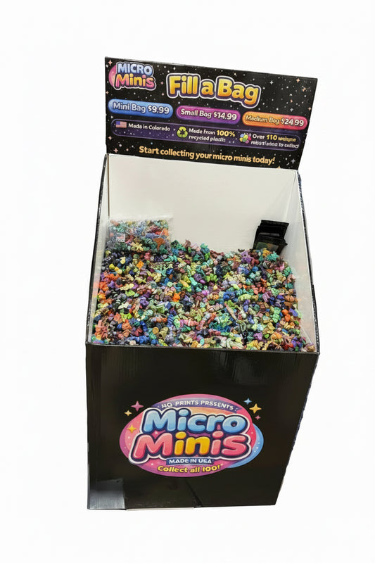 Micro Mini Bin Full Display